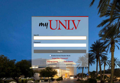MyUNLV Sign-in MyUNLV Sign-in