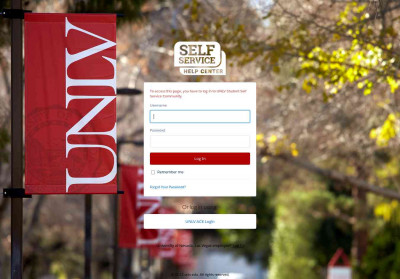 Login | UNLV Student Self Service Community Login | UNLV Student Self Service Community
