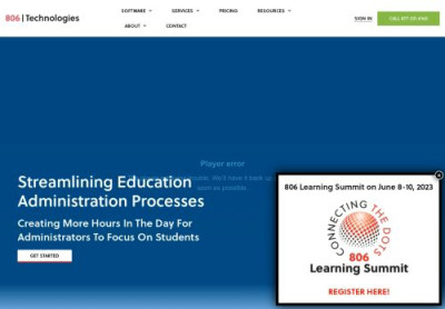 Plan4Learning – 806 Technologies Plan4Learning – 806 Technologies