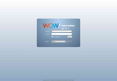 WOW! Webmail Log In WOW! Webmail Log In