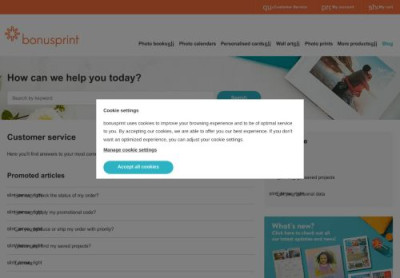 My account - bonusprint My account - bonusprint