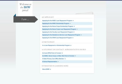 Login - NHSC Loan Repayment Program Application Login - NHSC Loan Repayment Program Application