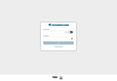Westamerica Bancorporation | Login Westamerica Bancorporation | Login