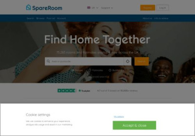 Log in - Spare Room Log in - Spare Room