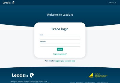 Leads.io: Sign In Leads.io: Sign In