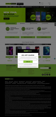 Simple Mobile: Unlimited Mobile, No Contract Cell Phone Plans Simple Mobile: Unlimited Mobile, No Contract Cell Phone Plans