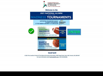 How To Participate / Rules - CFHU March Madness How To Participate / Rules - CFHU March Madness