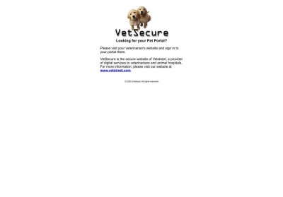 Vet Portal Login Vet Portal Login