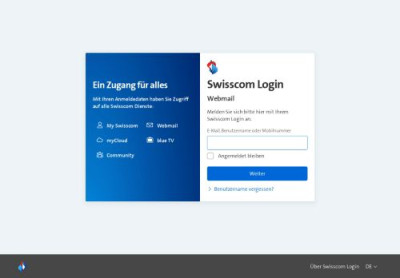 bluewin mail funktioniert nicht mehr auf iphone