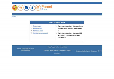 LAUSD Parent Portal LAUSD Parent Portal