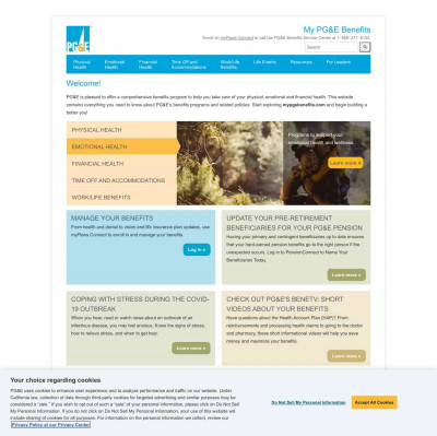 viaOne Express 2.0 - My PG&E Benefits viaOne Express 2.0 - My PG&E Benefits