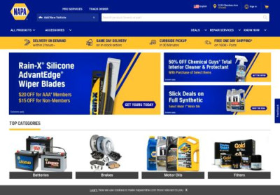 Online Account Login - NAPA Auto Parts Online Account Login - NAPA Auto Parts