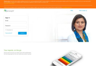 myGeneSight – Sign in myGeneSight – Sign in