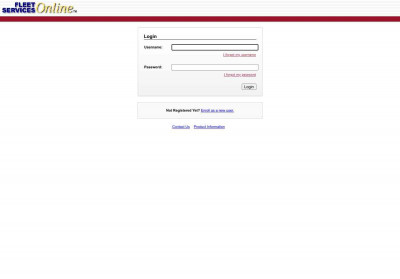 Fleet Services Online Client Login Fleet Services Online Client Login
