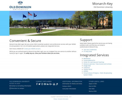 Monarch-Key - Old Dominion University Monarch-Key - Old Dominion University