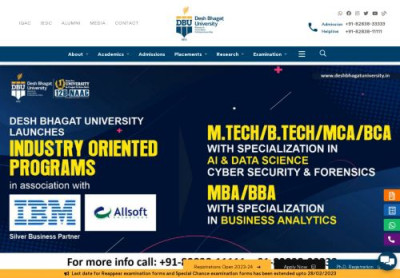 Desh Bhagat University: Top Rank University in Punjab, North ... Desh Bhagat University: Top Rank University in Punjab, North ...