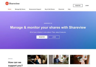 Manage and monitor your shares with Santander Shareview Manage and monitor your shares with Santander Shareview
