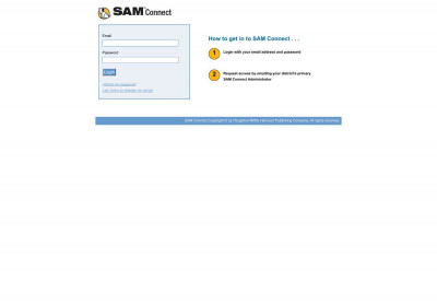 Stretch Login - Scholastic SAM Connect Stretch Login - Scholastic SAM Connect