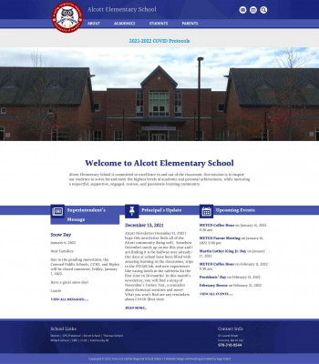 Dear Families, - Alcott Elementary School Dear Families, - Alcott Elementary School