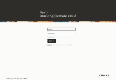 Oracle Applications Cloud Oracle Applications Cloud