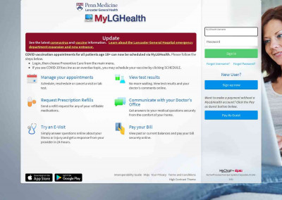 MyLGHealth - Login Page MyLGHealth - Login Page