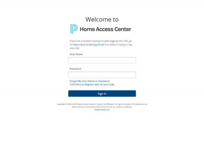 Login - HAC Login - HAC