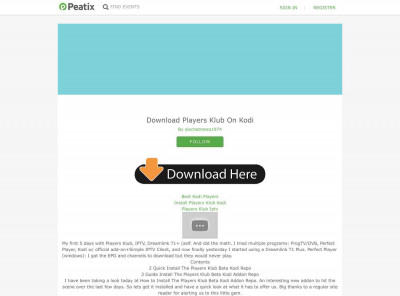 Download Players Klub On Kodi | Peatix Download Players Klub On Kodi | Peatix