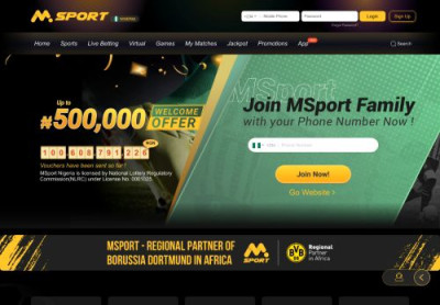 Sign In | MSport Sign In | MSport