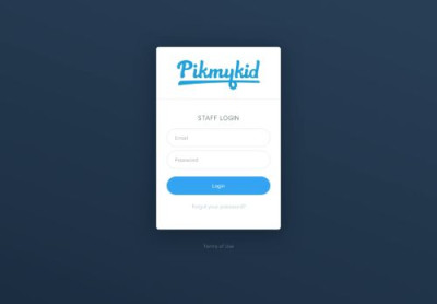 PikMyKid - School Login PikMyKid - School Login