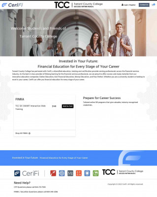 FINRA Category - Tarrant County College - CeriFi FINRA Category - Tarrant County College - CeriFi