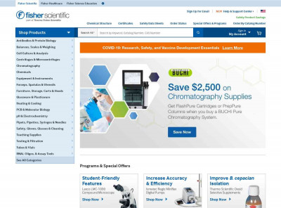 Fisher Scientific: Lab Equipment and Lab Supplies Fisher Scientific: Lab Equipment and Lab Supplies