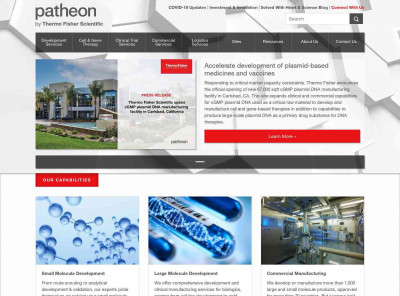 About Patheon, by Thermo Fisher Scientific About Patheon, by Thermo Fisher Scientific