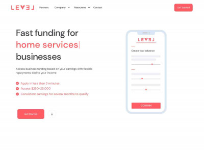 Level - Fast funding to grow your business Level - Fast funding to grow your business