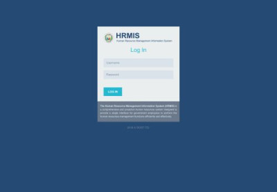 HRMIS | User Login HRMIS | User Login