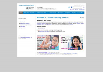 Student Login | Chinook Learning Services Student Login | Chinook Learning Services