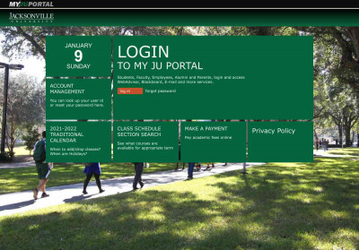 Sign In - My JU - Jacksonville University Sign In - My JU - Jacksonville University