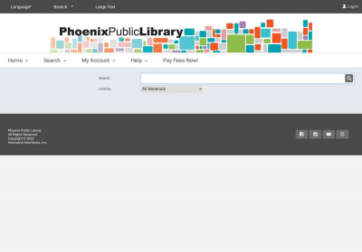My Account - Phoenix Public Library My Account - Phoenix Public Library