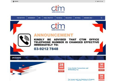 Chartered Tax Institute Of Malaysia Chartered Tax Institute Of Malaysia