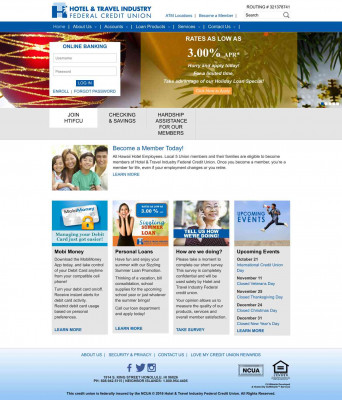 Hotel & Travel Industry Federal Credit Union Hotel & Travel Industry Federal Credit Union