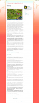 Commanders of Evony Commanders of Evony