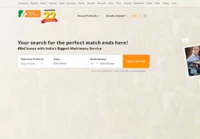 Register or Log In - Bharat Matrimony Register or Log In - Bharat Matrimony
