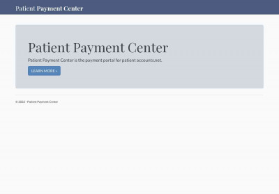 Guest Login - Patient Payment Center Guest Login - Patient Payment Center