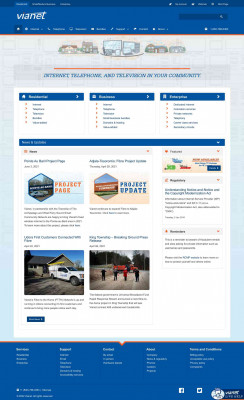 Vianet: Internet, Telephone, and Television in Your Community. Vianet: Internet, Telephone, and Television in Your Community.