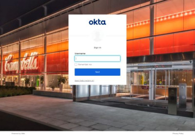 https://campbellsoup.okta.com/signin/verify/okta/p... https://campbellsoup.okta.com/signin/verify/okta/p...