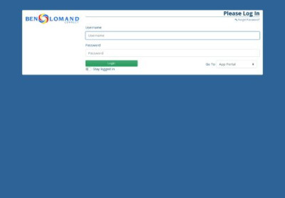 Log in to Ben Lomand Log in to Ben Lomand