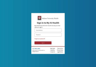 Sign in to My IU Health Sign in to My IU Health