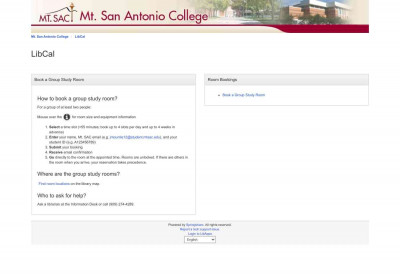 LibCal - Mt. San Antonio College LibCal - Mt. San Antonio College