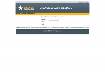 Grande Communications Webmail Grande Communications Webmail