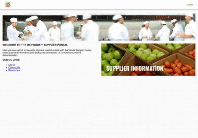 US Foods™ Supplier Portal US Foods™ Supplier Portal