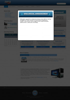 DPAS Support - Home DPAS Support - Home